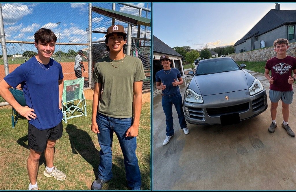 The Blackout Detailing team: Jonah Esposo, Brendan Thorne, and Hunter Rodgers